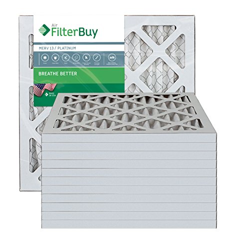 FilterBuy Ofenfilter/Luftfilter – AFB Platinum MERV 13 (12er-Pack)