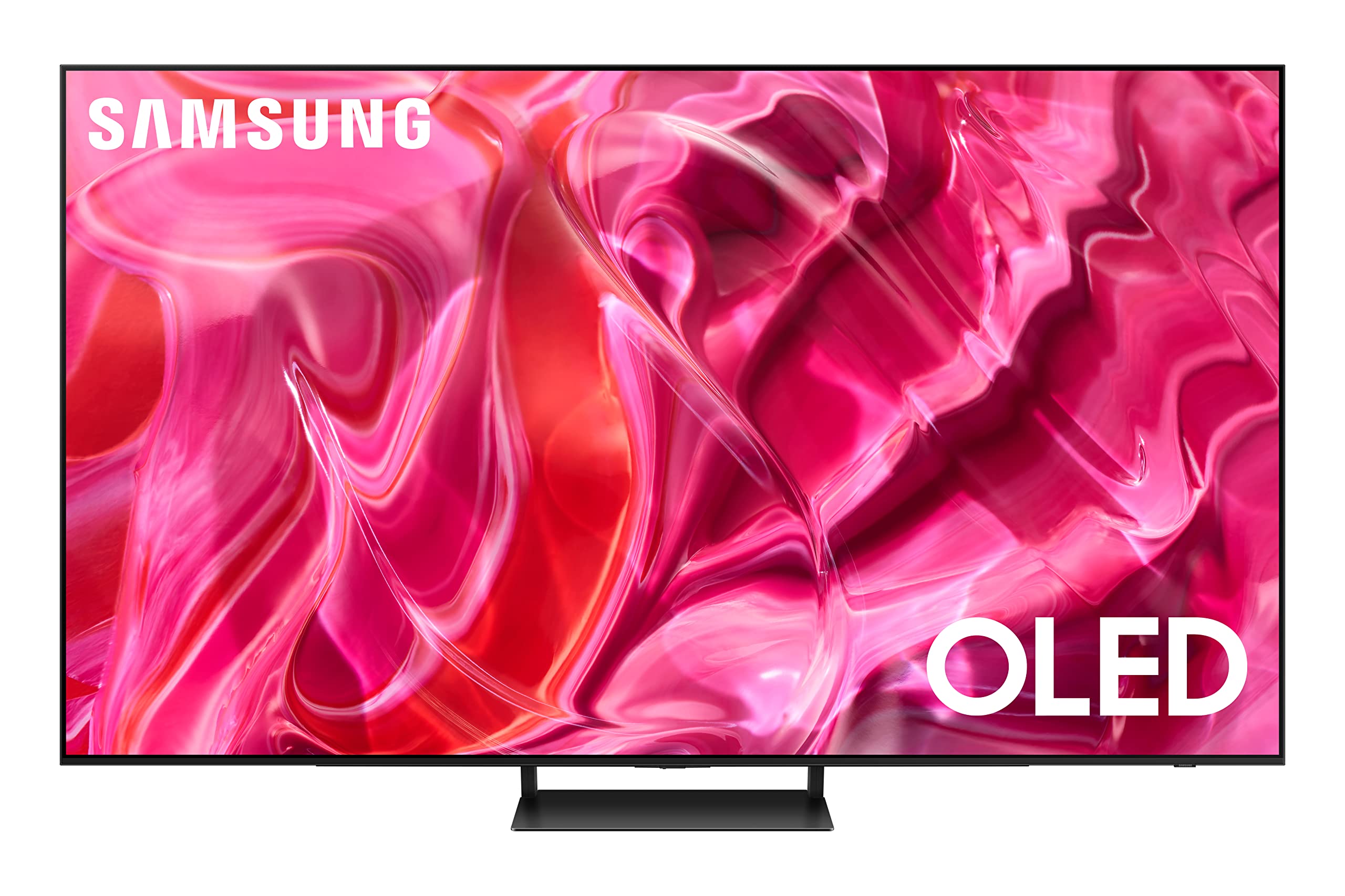 Samsung 77-Inch Class OLED 4K S90C Series Quantum HDR, Dolby Atmos Object Tracking Sound Lite, Ultra Thin, Q-Symphony 3.0, Gaming Hub, Smart TV with Alexa Built-in (QN77S90C, 2023 Model)