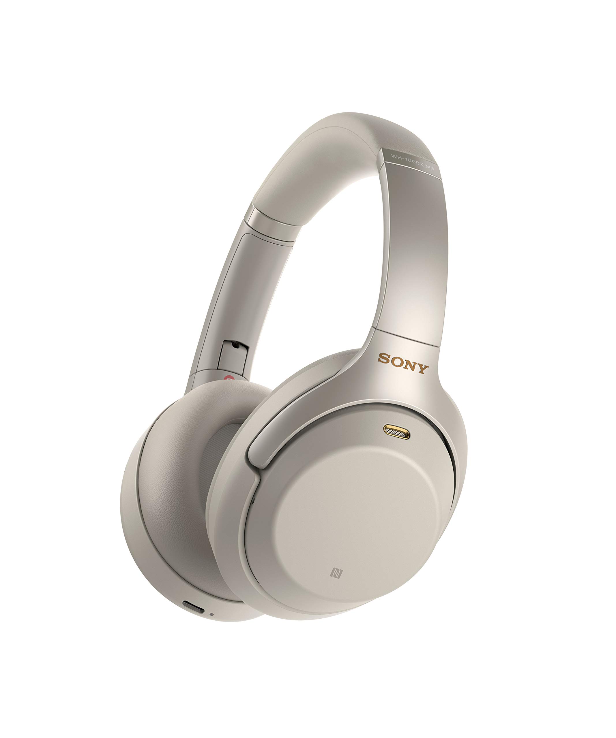 Sony WH-1000XM3 Kabelloses Stereo-Headset mit Geräuschunterdrückung (internationale Version/Verkäufergarantie) (Silber)