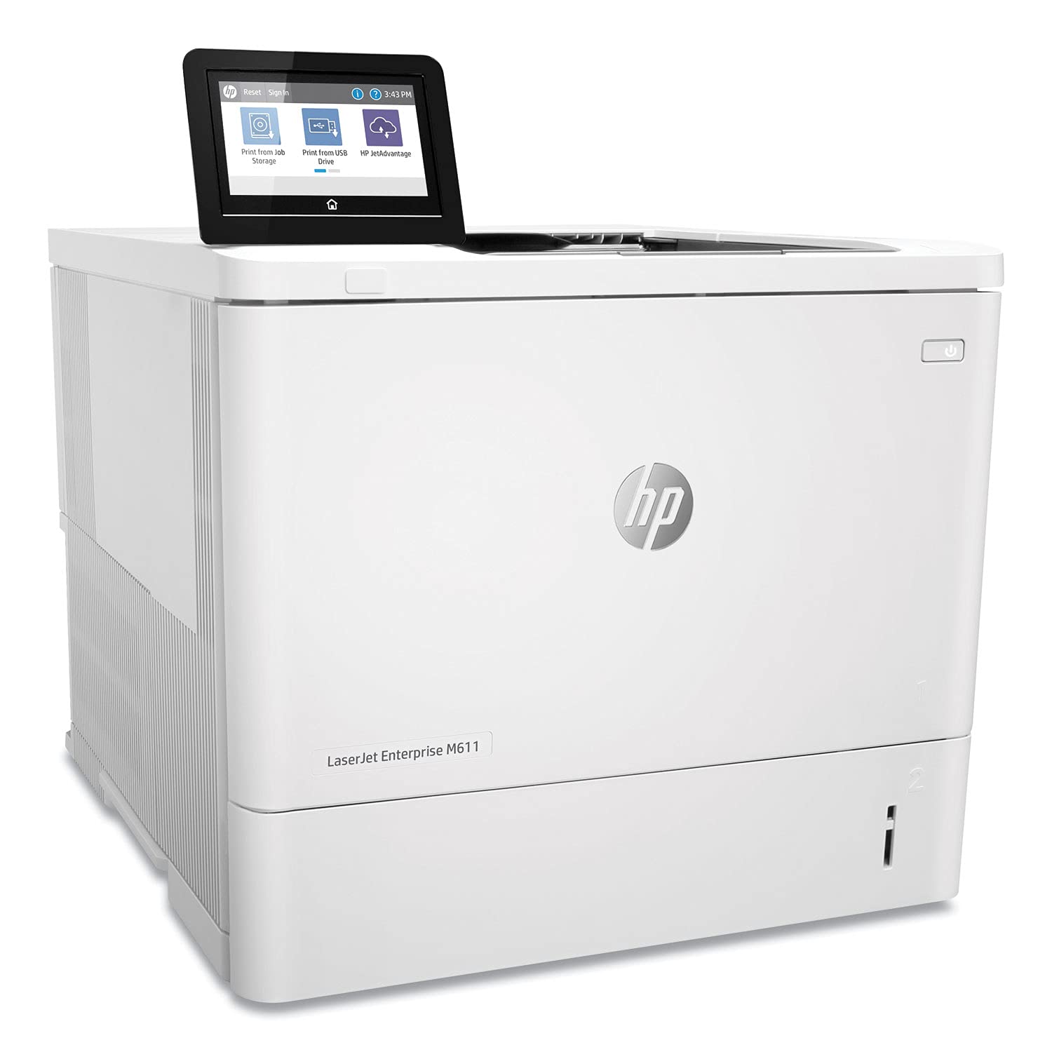 HP LaserJet Enterprise M611dn Monochromdrucker m...