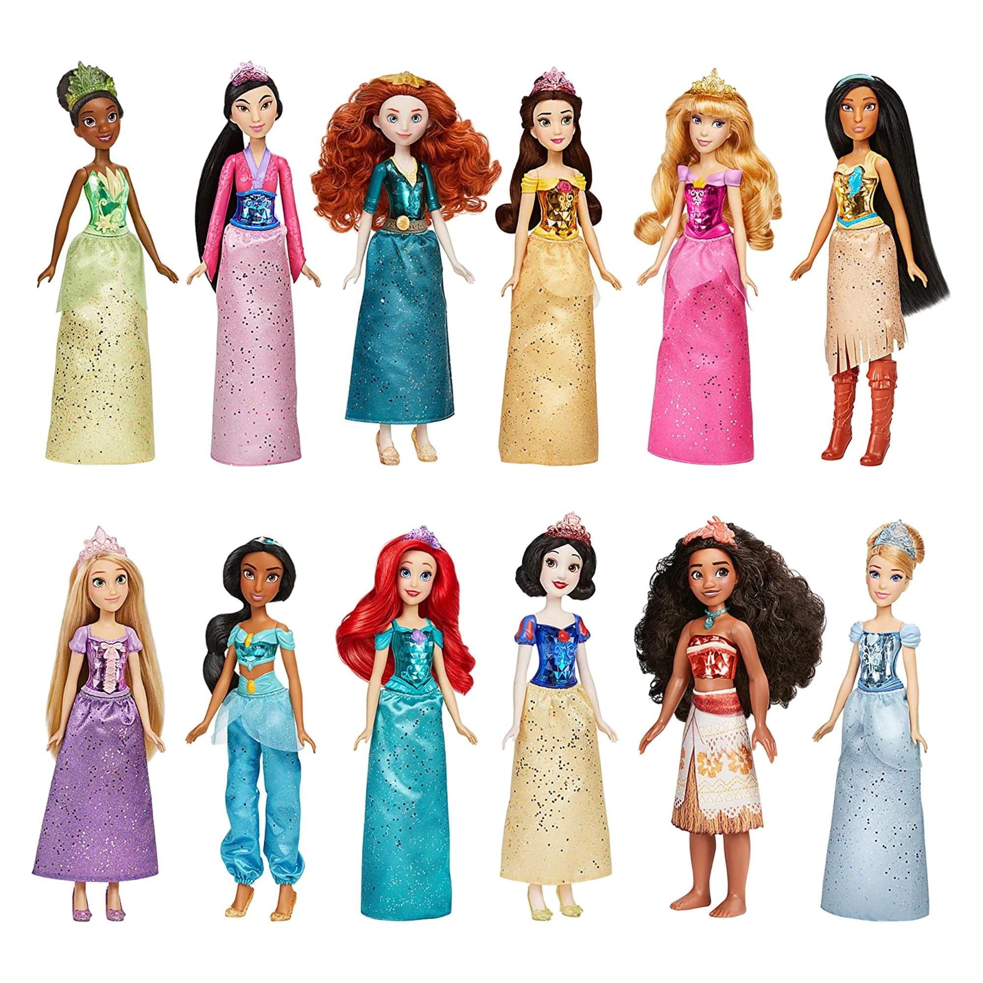 Disney Princess Royal Collection, 12 Royal Shimmer Fash...