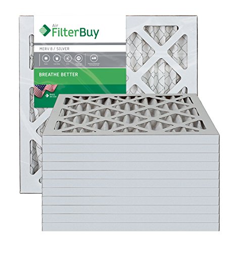 FilterBuy Ofenfilter/Luftfilter – AFB Silver MERV 8 (12er-Pack)