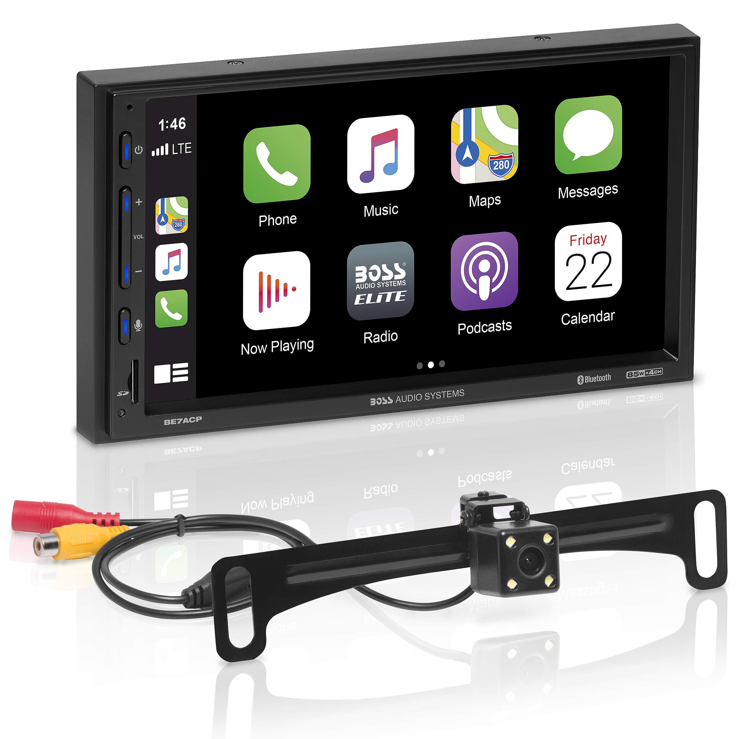 BOSS Audio Systems Systems Elite Car Multimedia Player mit Apple CarPlay Android Auto