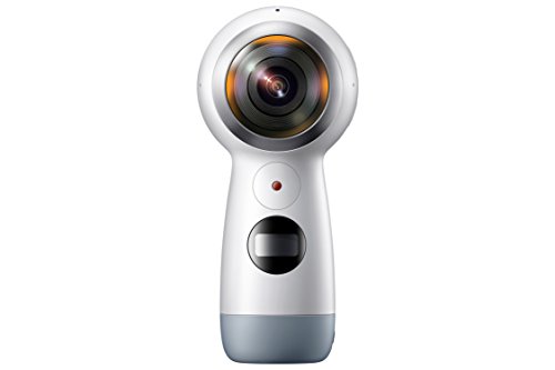 Samsung Gear 360 (Ausgabe 2017) Echte 360 ​​° 4K VR-Kamera (US-Version mit Garantie)