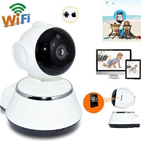 NA Drahtlose 720P Schwenk-Neige-Netzwerk-Heim-CCTV-IP-Kamera IR-chtsicht-WiFi-Webcam