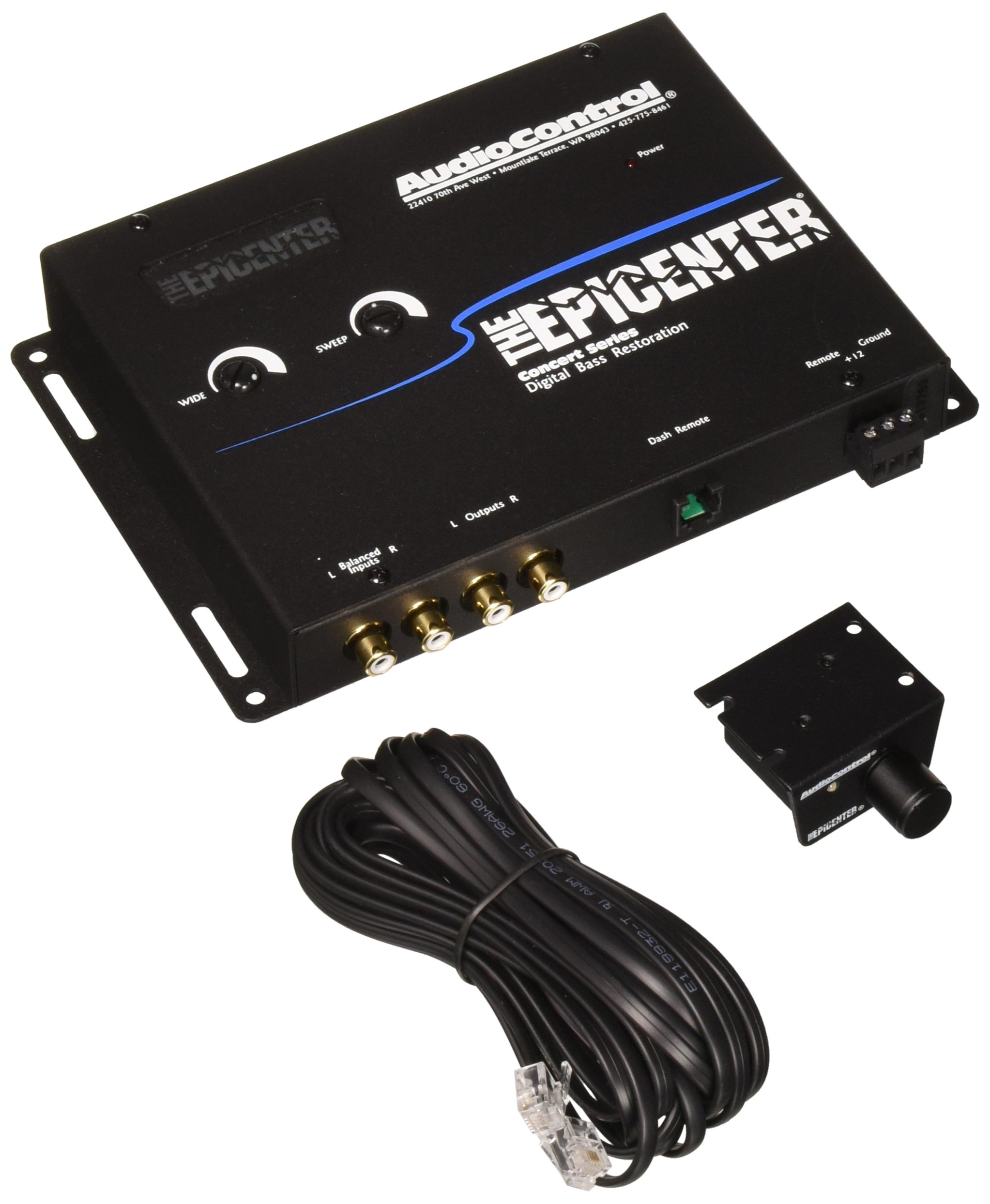 AudioControl Der Epicenter Bass Booster Expander & Bass Restoration Processor mit Fernbedienung