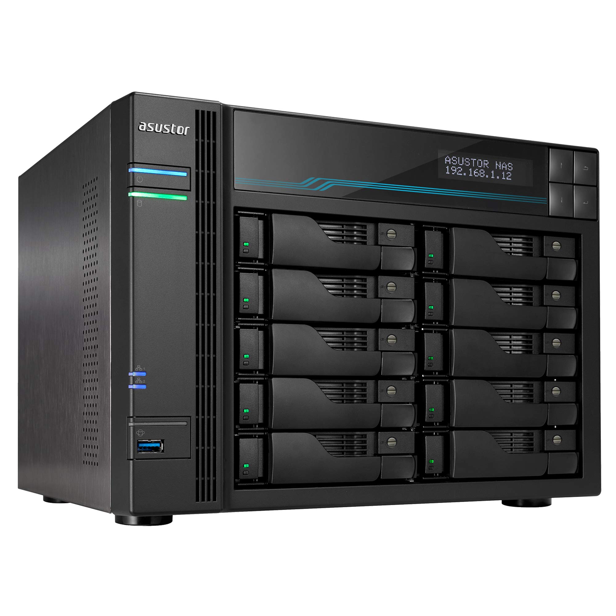 ASUSTOR AS7110T Lockerstor Pro 10Bay Nas Intel P...