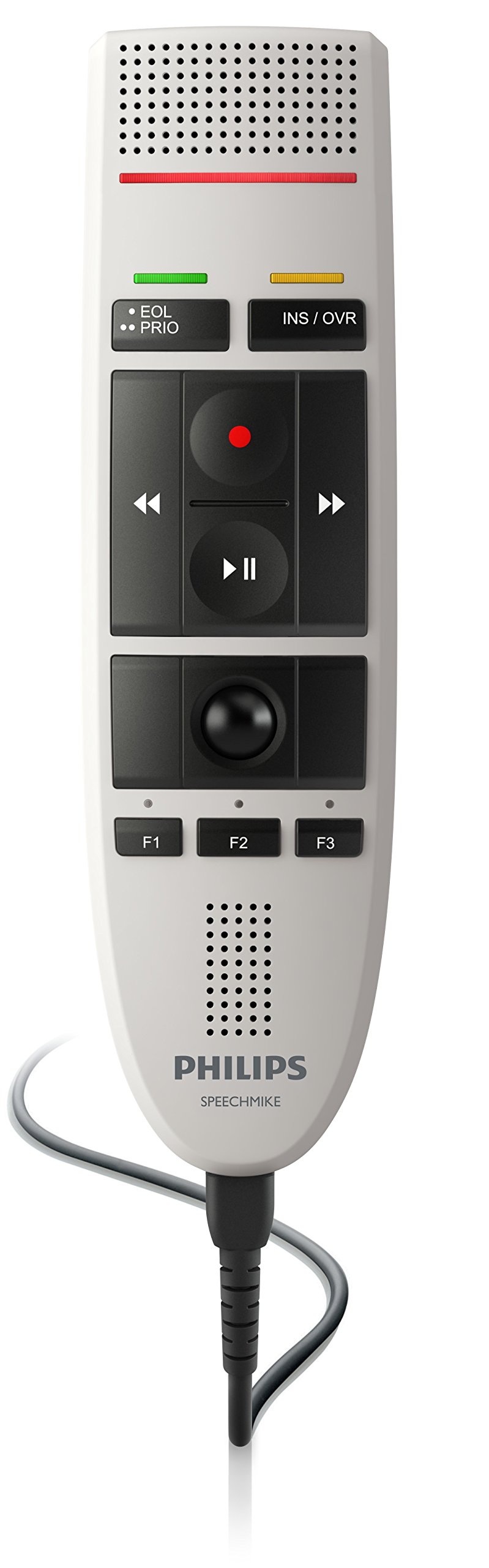 Philips LFH3200 SpeechMike III Pro (Bedienung per Knopfdruck) Professionelles USB-PC-Diktiermikrofon