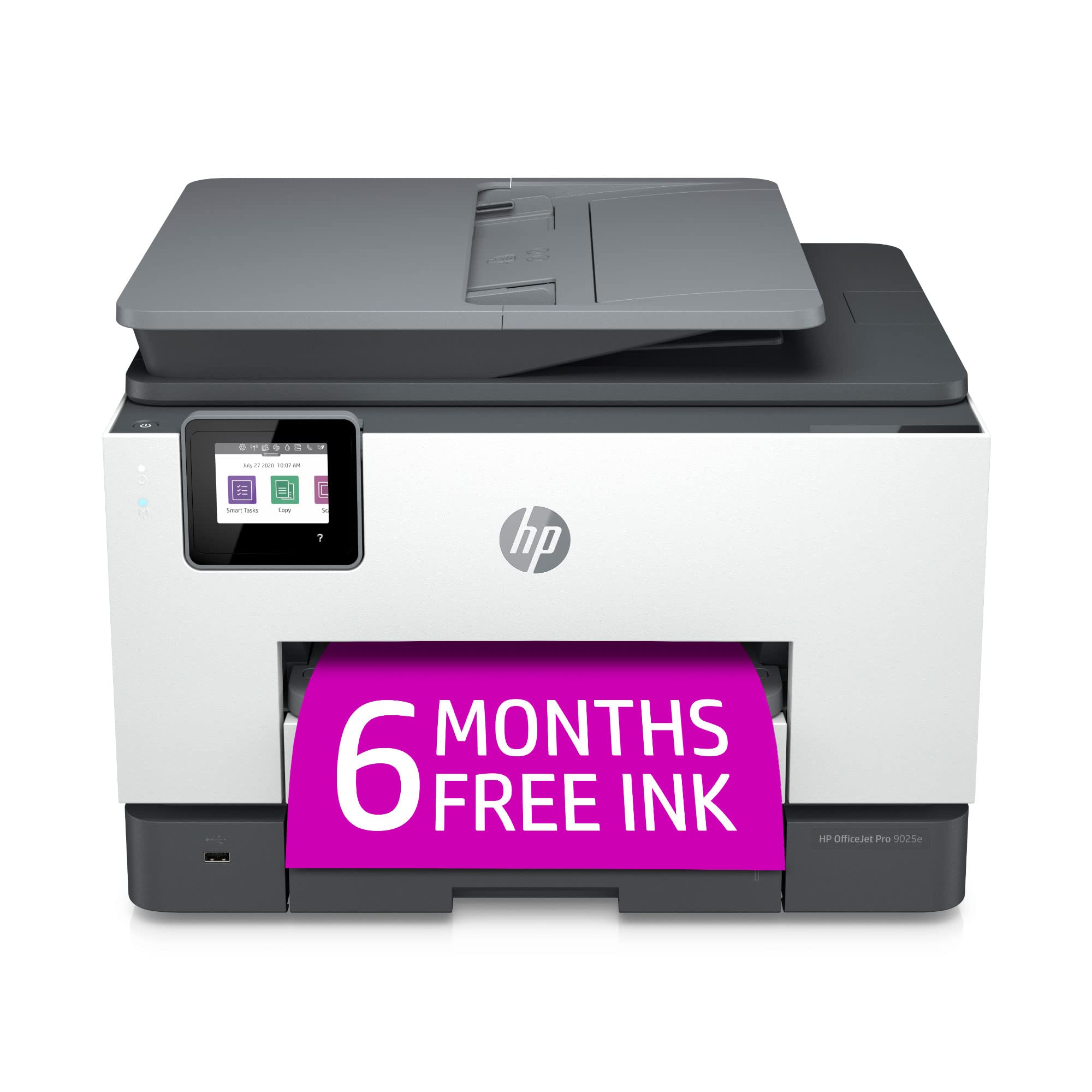 HP OfficeJet Pro 9025e kabelloser Farb-All-in-One-Drucker mit Bonus 6 Monate Instant Ink mit +