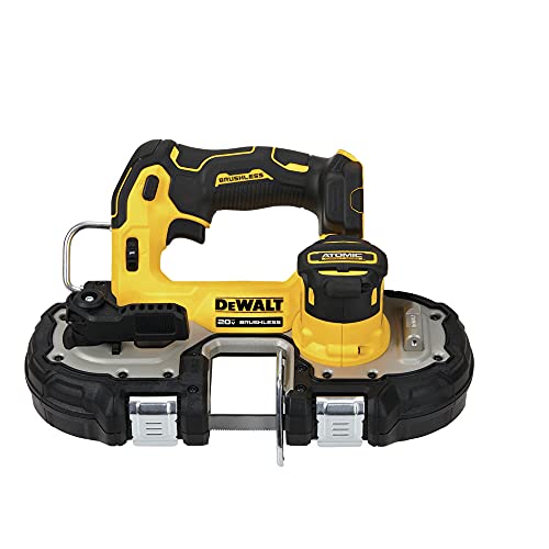 DEWALT DCS377B 20V MAX ATOMIC Bürstenlose Lithium-Ionen 1-3/4 Zoll Akku-Kompaktbandsäge (nur Werkzeug)