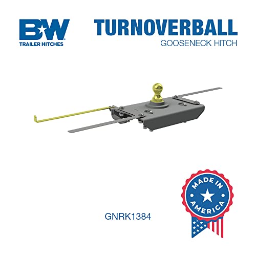 B&W Trailer Hitches Turnoverball-Schwanenhalskupplung – GNRK1384 – kompatibel mit Ram 2500 Trucks 2014–2018