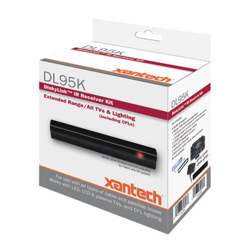 xantech DL95K Universal Dinky Link IR-Kit mit erweiterter Reichweite
