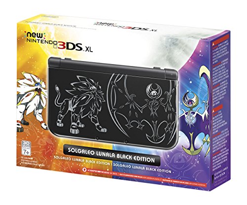 Nintendo Neue 3DS XL Solgaleo Lunala Black Edition