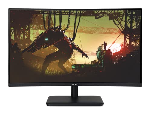 Acer ED270R Sbiipx 27' 1500R gebogener Zero-Frame Full HD (1920 x 1080) Gaming-Monitor mit AMD FreeSync-Technologie | 165Hz | 5ms (G zu G) | Display-Port und 2 x HDMI 1.4-Anschlüsse