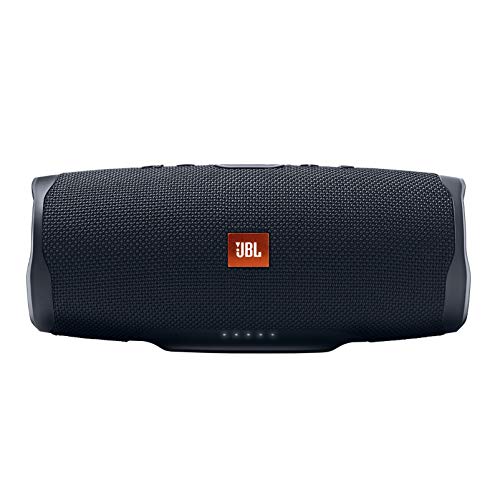 JBL Charge 4 – Wasserdichter tragbarer Bluetooth-Lautsprecher – Schwarz