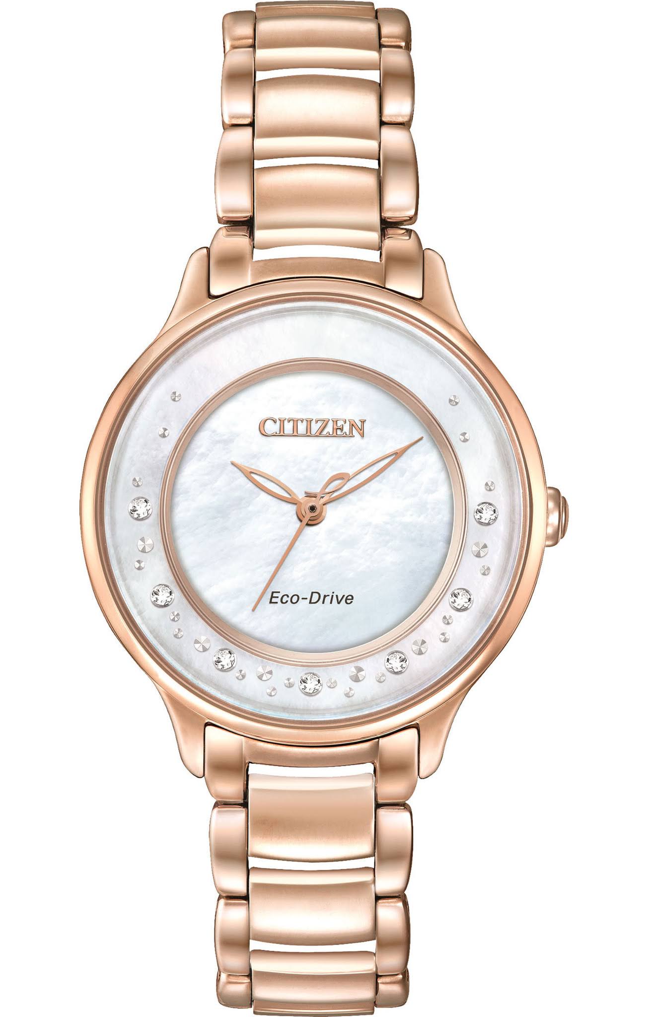Citizen Watch Company Citizen Eco-Drive Damen EM0382-86D Zeitkreis Rose Gold Uhr
