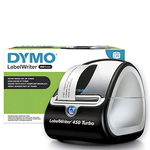 DYMO DYM1752265 – LabelWriter 450 Turbo Thermodirektdrucker – Monochrom – Etikettendruck