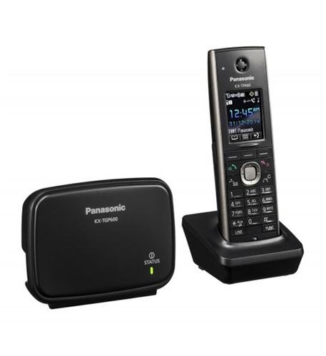Panasonic KX-TGP600 SIP-Dect-Basiseinheit und schnurloses Mobilteil