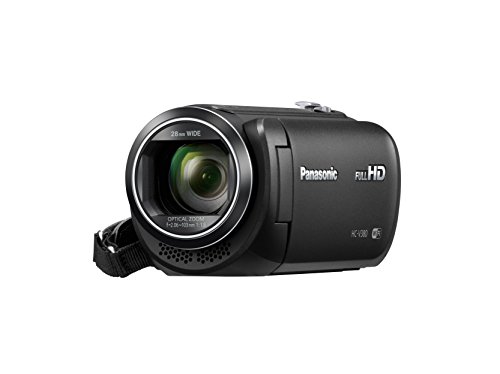 Panasonic HC-V380K Full HD-Camcorder mit Wi-Fi-Multiszenen-Doppelkamera (schwarz)