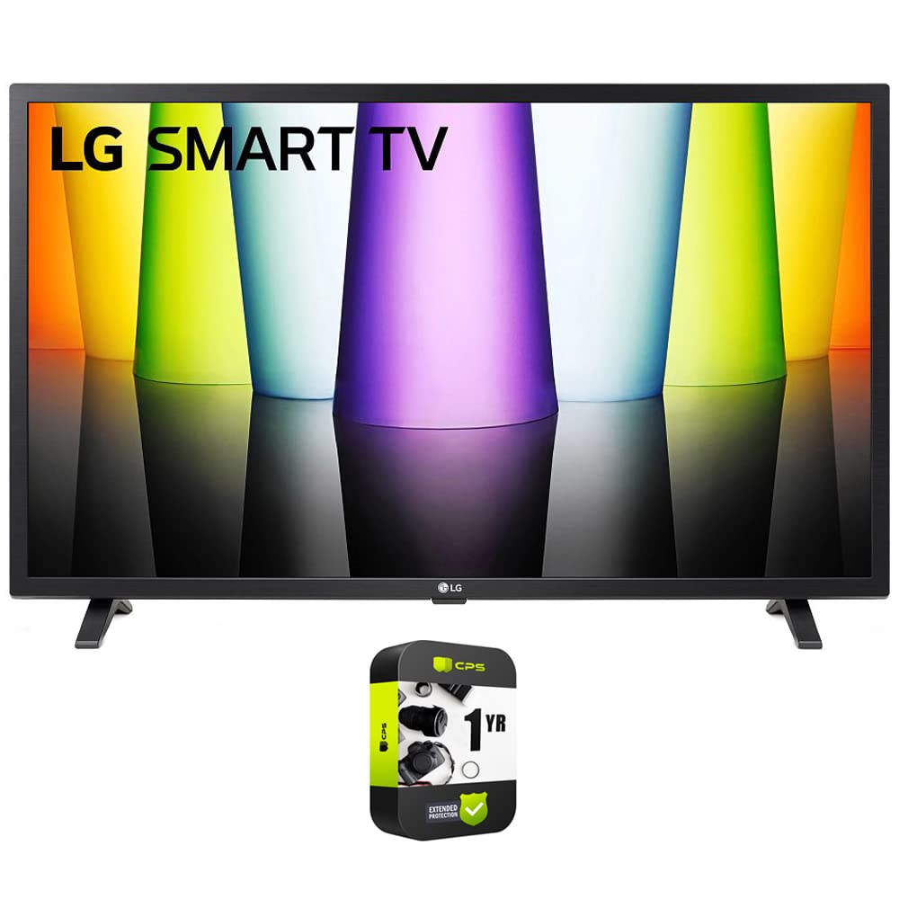 LG 32LQ630BPUA 32 Zoll HDR Smart LCD HD TV 2022 Bundle mit 1 Jahr CPS Enhanced Protection Pack