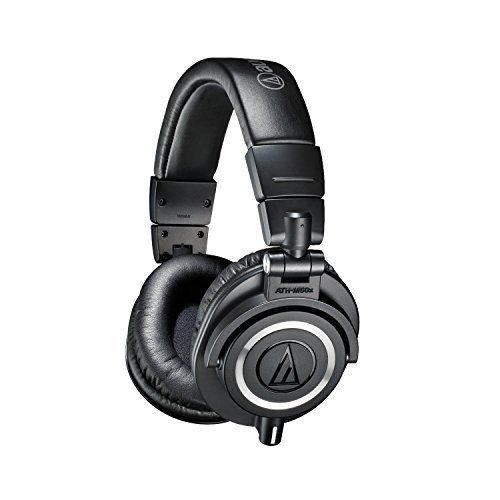 audio-technica ATH-M50x Professioneller Studiomonitor-Kopfhörer (erneuert)