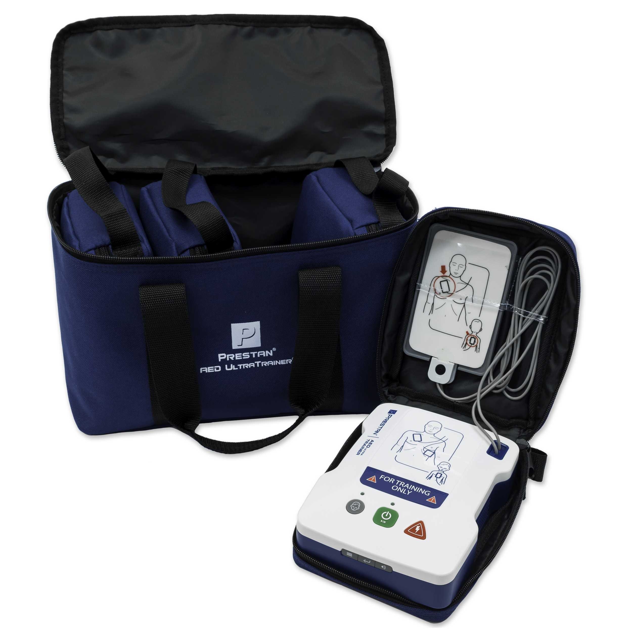 Prestan AED UltraTrainer – Englisch/Spanisch – 4er-Pack