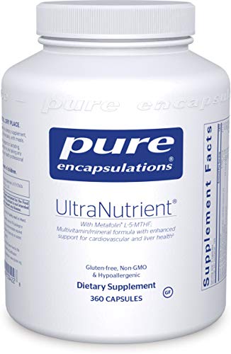 Pure Encapsulations - UltraNutrient - Hypoallergener Multivitamin / Mineral-Komplex mit fortschrittlichen Antioxidantien - 360 Kapseln