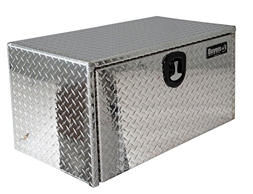 Buyers Products Diamond Tread Aluminium-Unterboden-LKW-Box mit T-Griff-Verriegelung (14 x 12 x 24 Zoll)