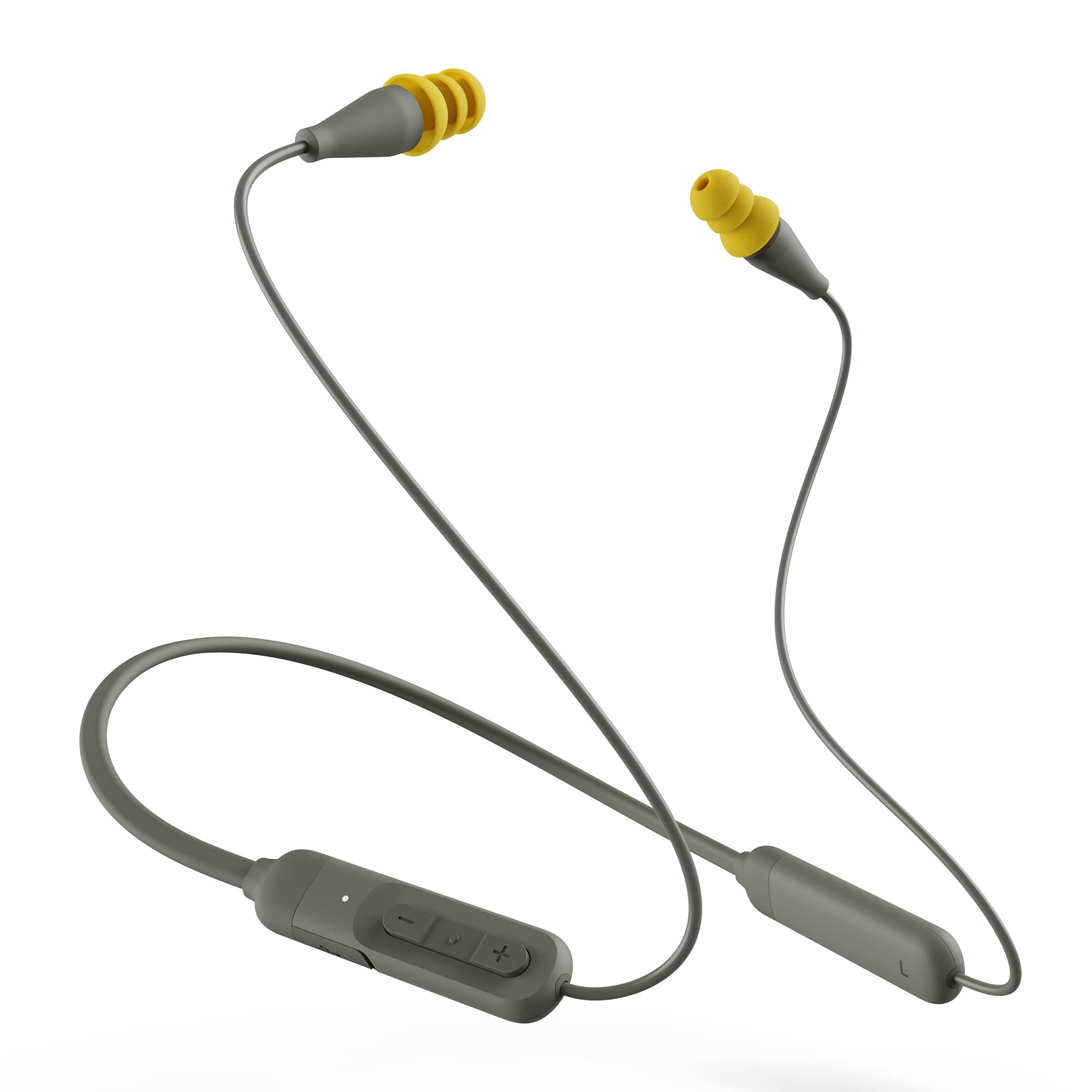 Elgin Ruckus Discord Bluetooth-Ohrstöpsel-Ohrhörer | OSHA-konforme kabellose In-Ear-Kopfhörer mit Geräuschunterdrückung: isolierende Ohrhörer mit Ohrstöpsel