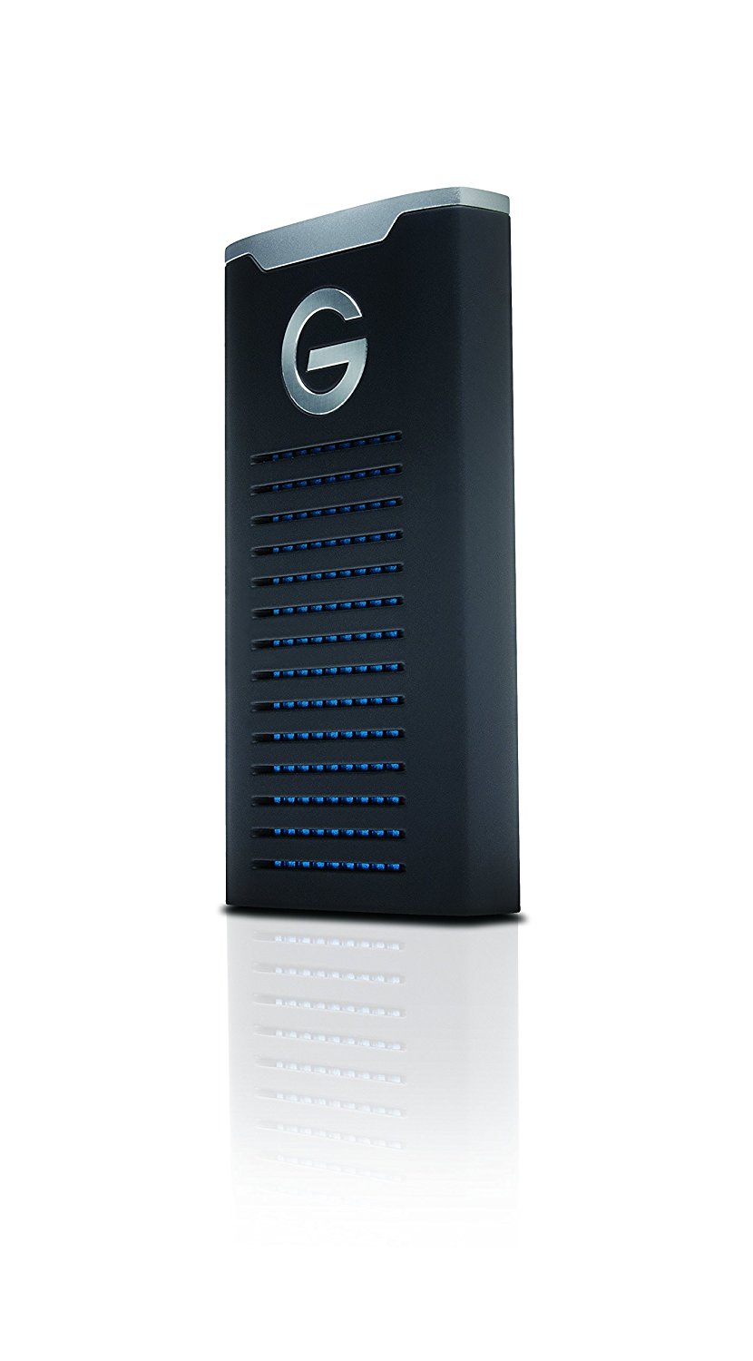 G-Technology 1 TB G-Drive mobile SSD R-Serie - USB-C-Konnektivität (USB 3.1 Gen 2) - 0G06053