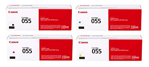 Canon Original 055 komplettes 4-Farben-Tonerkartuschenset (CRG-055)