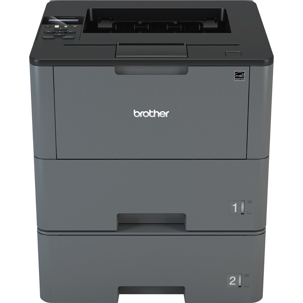 Brother HL-L6200DWT Kabelloser Monochrom-Laserdrucker mit Duplexdruck und zwei Papierfächern (Amazon Dash Replenishment Ready)