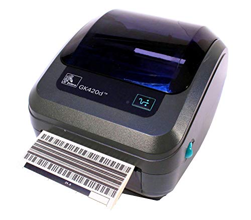 ZebraNet Zebra GK420d GK42-202510-000 Thermodirekt-Barcode-Etikettendrucker Parallel USB 203 dpi
