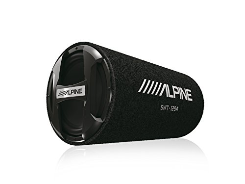 Alpine SWT-12S4 1500 W max (300 W RMS) Einzelnes 12-Fuß-Subwoofer-Röhrengehäuse