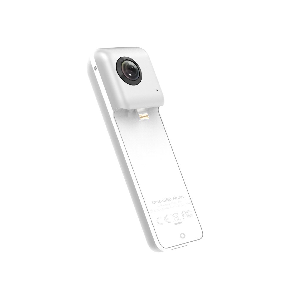 ASI CORP. Insta360 Nano 360-Grad-VR-Videokamera mit zwei Objektiven für iPhone 7 / 7P / 6S / 6SP / 6 / 6P