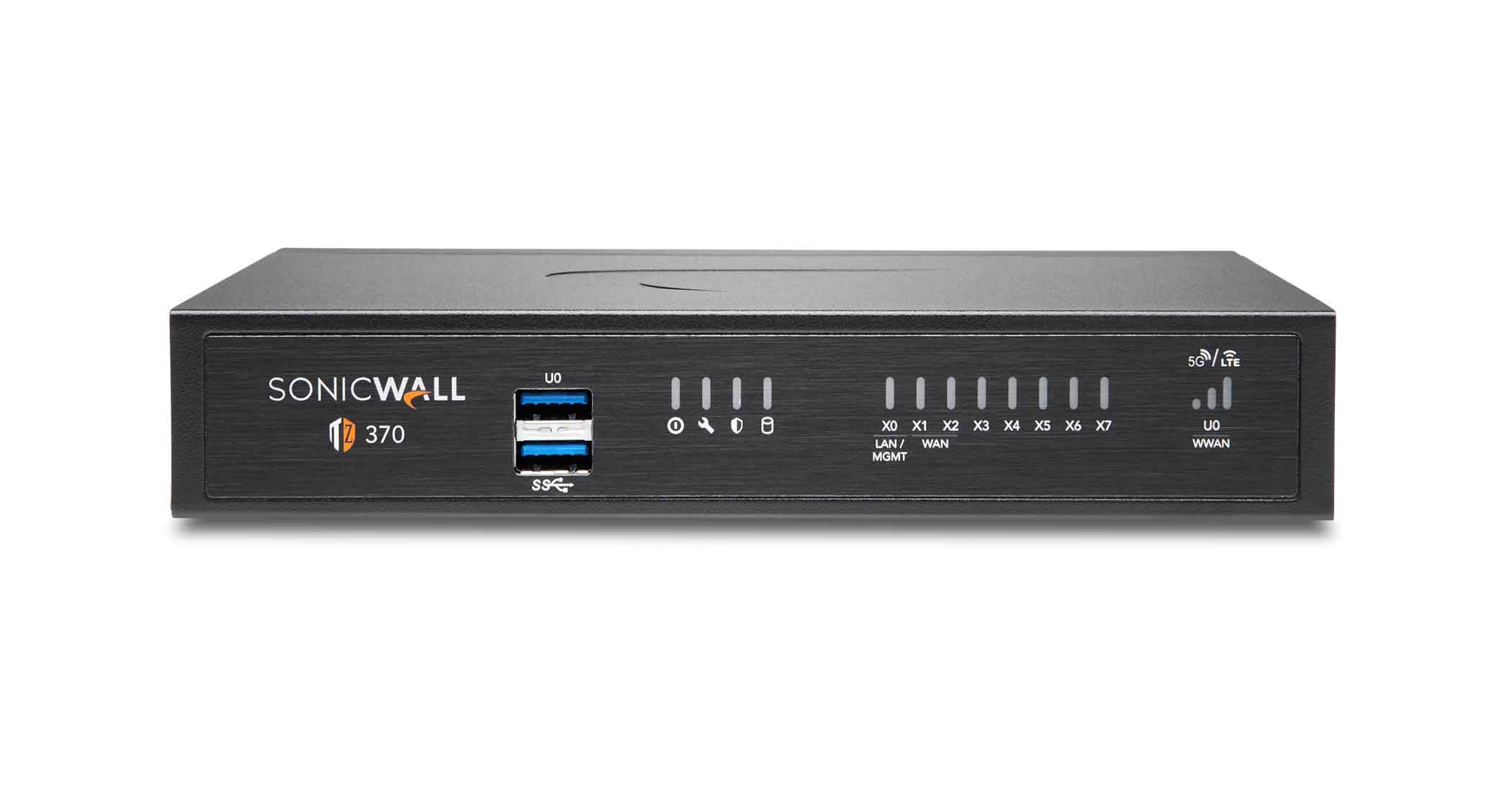 SonicWALL TZ370 Netzwerksicherheits-Appliance (02-SSC-2825)