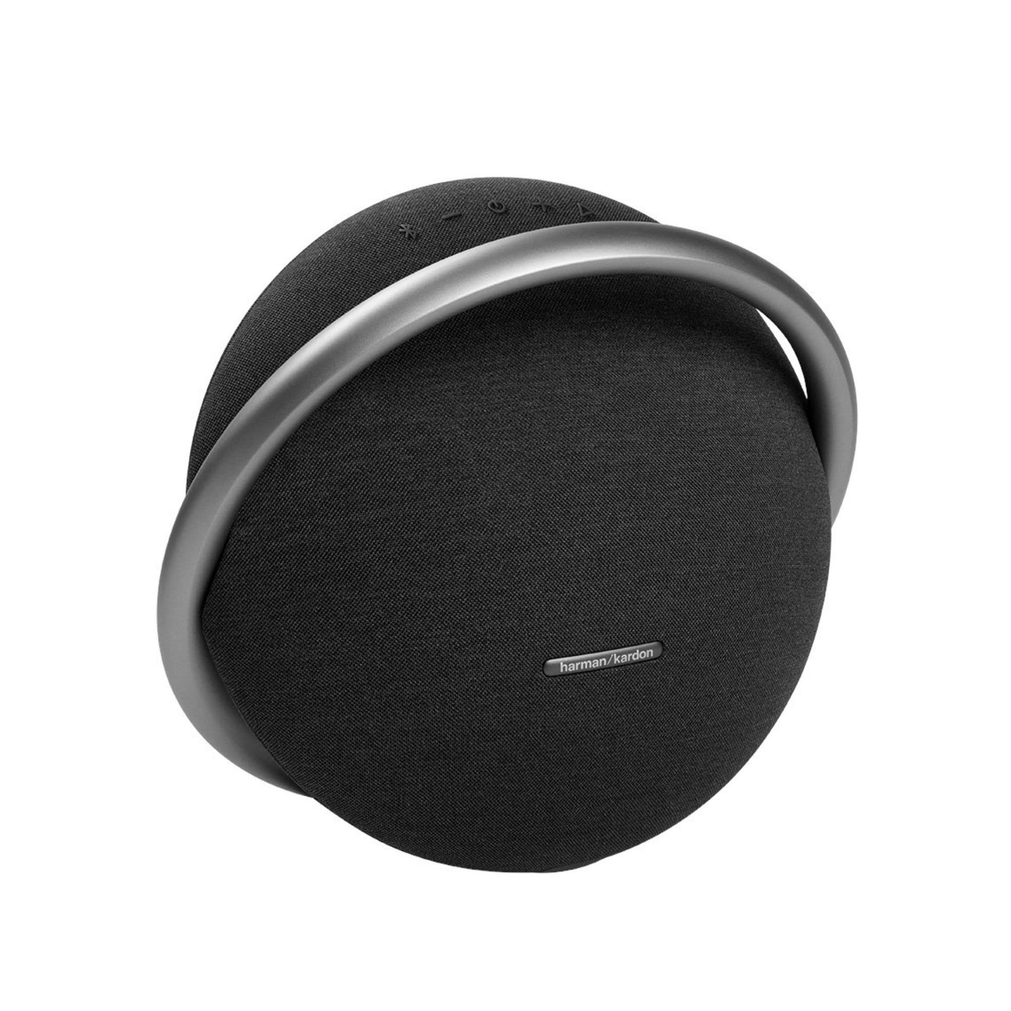 Harmon Kardon Harman Kardon Onyx Studio 7 kabelloser tragbarer Bluetooth-Lautsprecher – 8 Stunden Musikwiedergabezeit – Schwarz