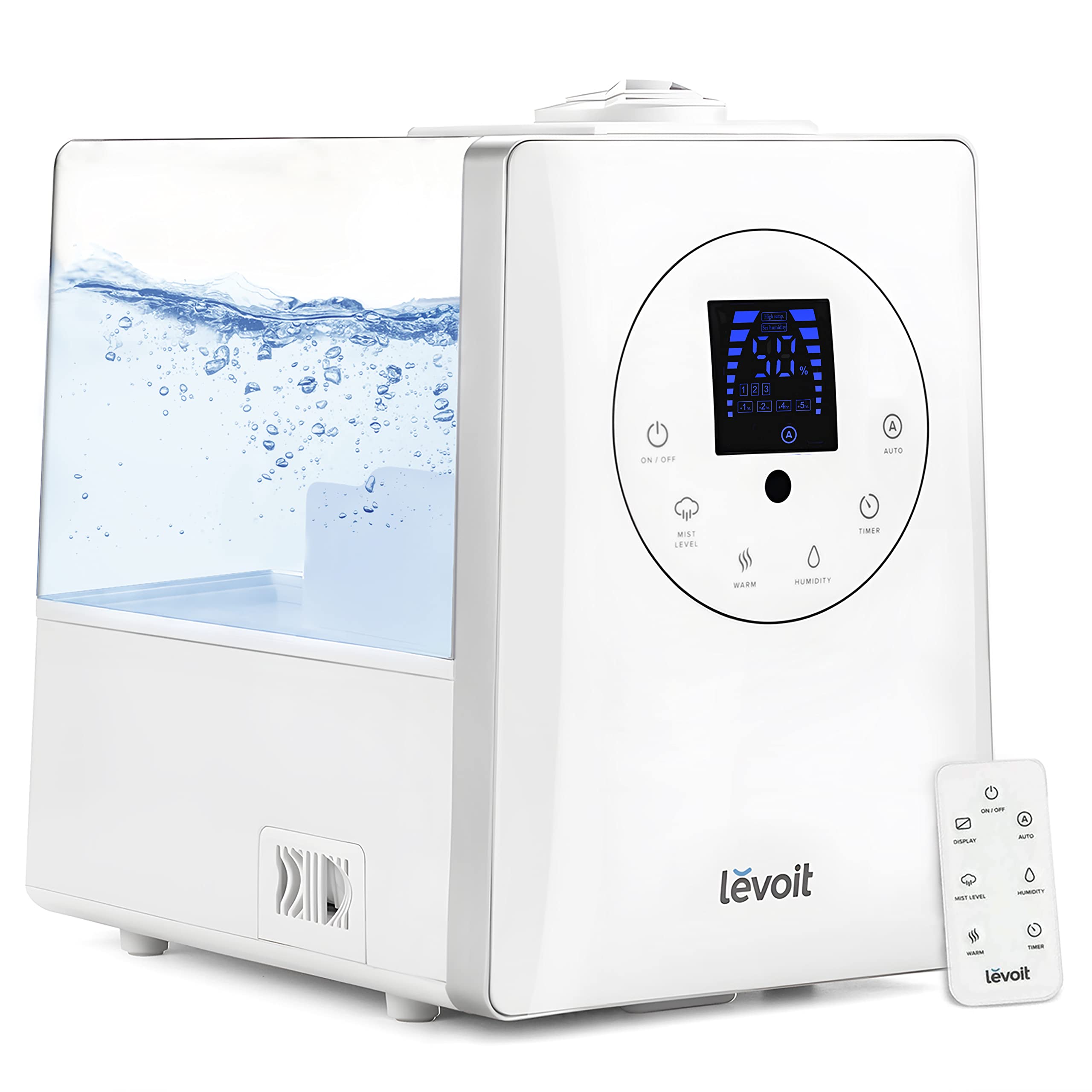 LEVOIT Humidifiers for Bedroom Large Room Home, 6L Warm...