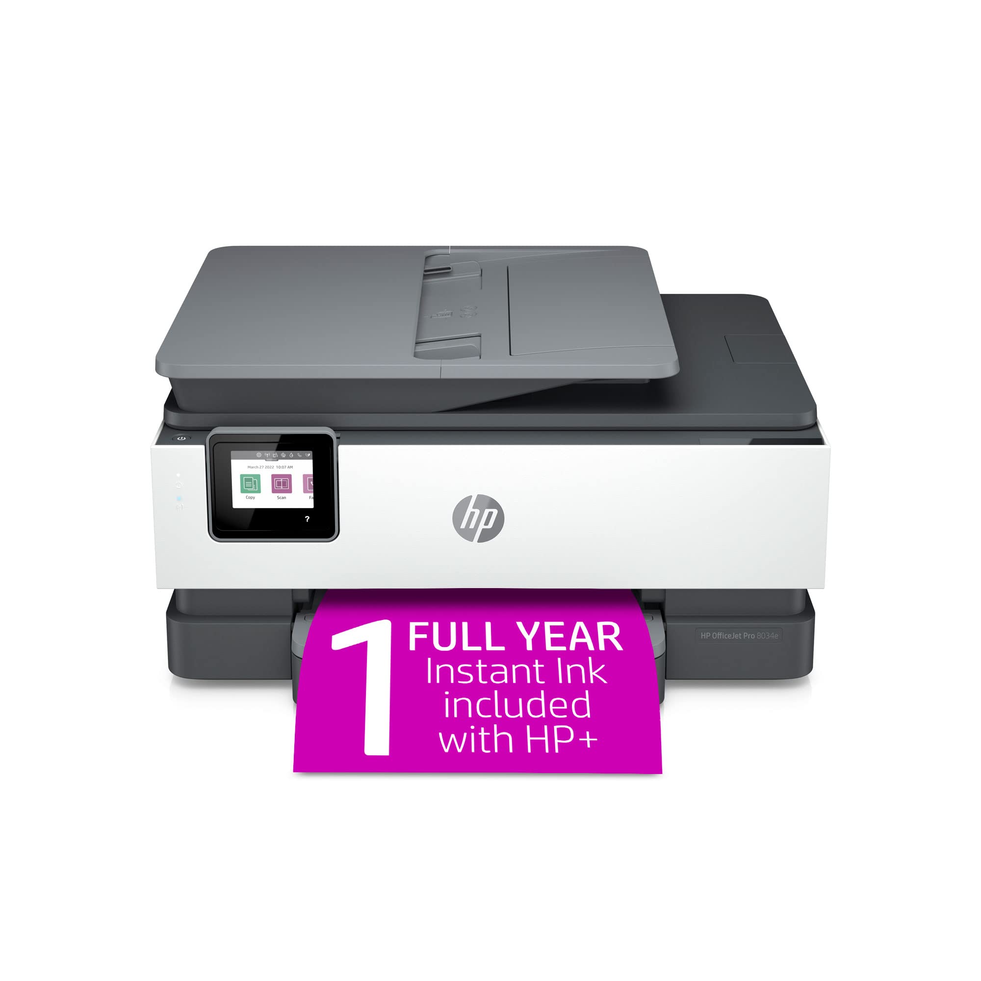 HP OfficeJet Pro 8034e Wireless-Farb-All-in-One-Drucker mit 1 Jahr Instant Ink