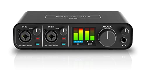 Motu M2 2x2 USB-C-Audioschnittstelle
