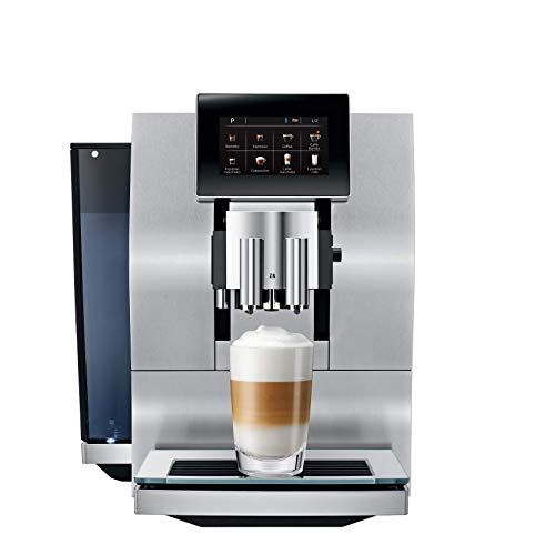 Jura Z8 Automatische Espresso- und Cappuccinomaschine aus Aluminium mit Touchscreen