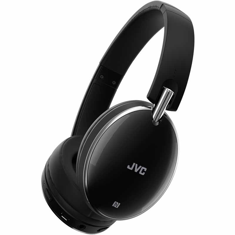 JVC HA-S90BN Bluetooth-Kopfhörer mit Rauschunterdrückung (schwarz)