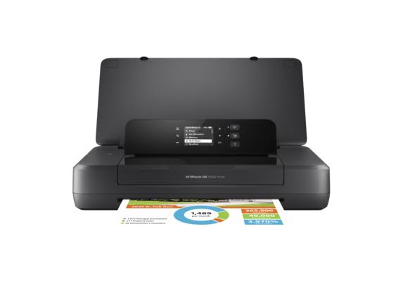 HP Tragbarer  OfficeJet 200-Drucker mit drahtlosem und mobilem Druck (CZ993A)
