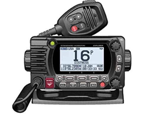 Standard Horizon GX1800GB Schwarz 25 W VHF/GPS/Zweite Station Explorer-Serie