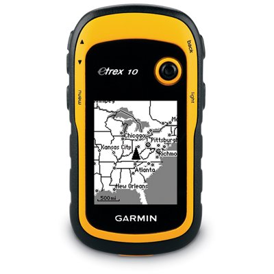 Garmin ETrex 10 Outdoor-Hand-GPS-Navigationsgerät – One – Schwarz
