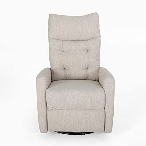Great Deal Furniture Ishtar Zeitgenössischer Glider-Kinderzimmer-Liegestuhl mit drehbarer Rückenlehne