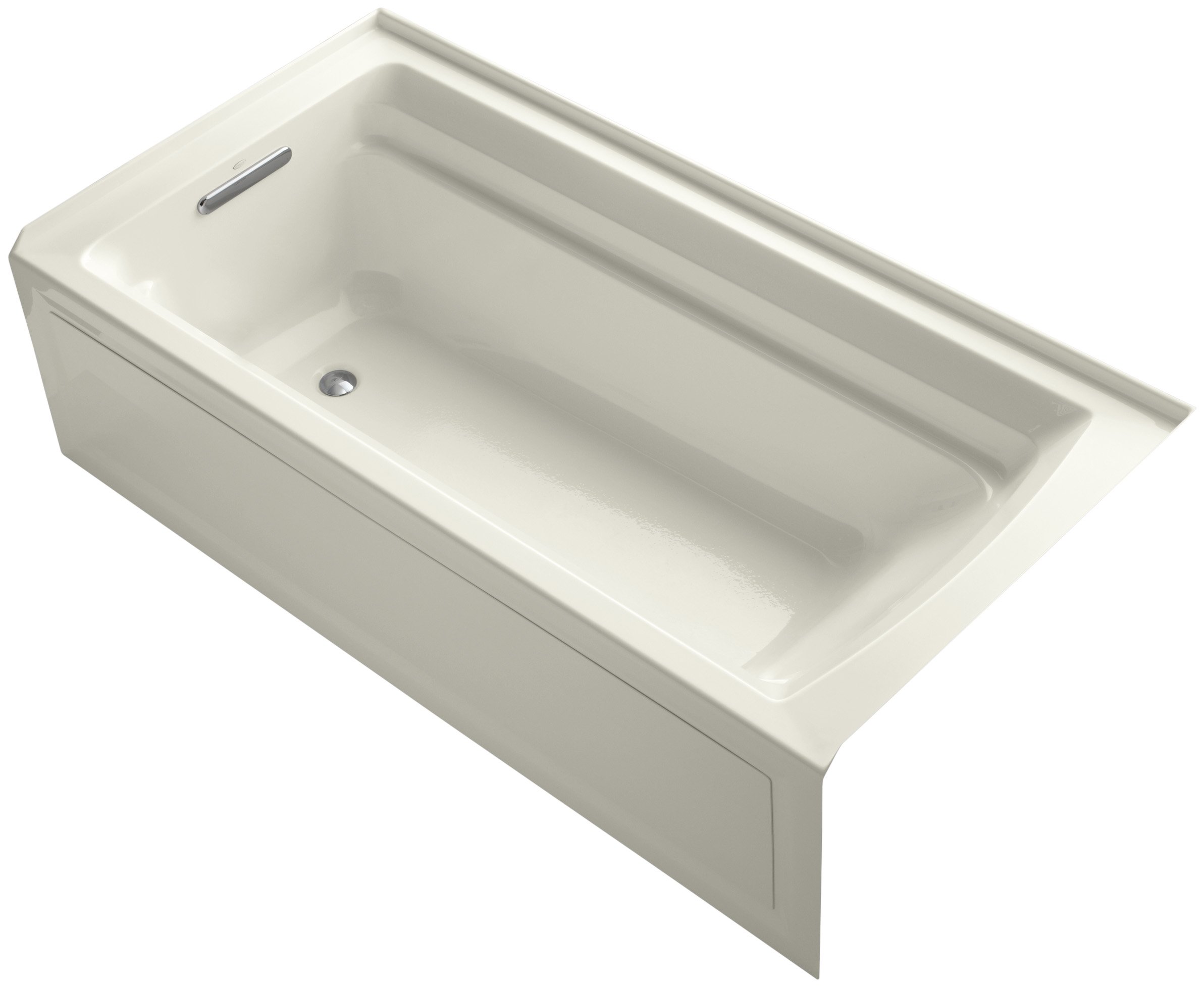 KOHLER K-1125-LA-96 Archer 6-Foot Bath, Biscuit