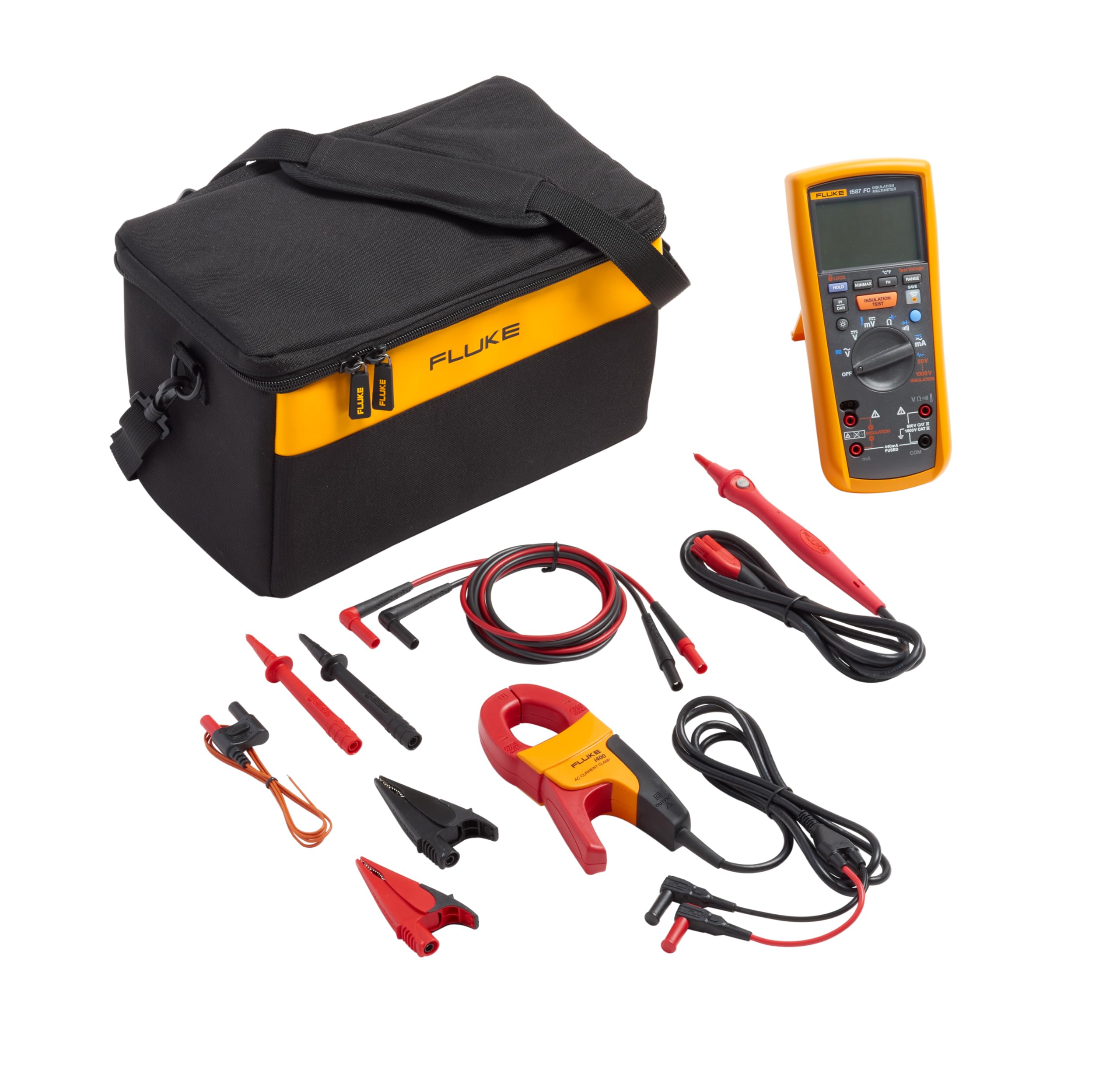 Fluke 1587/I400 FC 2-in-1-Isolationsmultimeter m...