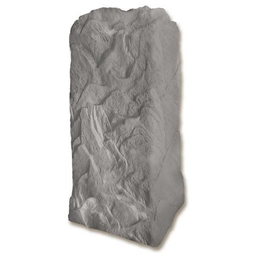 Emsco Group 2236 Natural Granite Appearance Utility Cover - Leichtgewicht - Einfach zu installierender Tall Monolith Landscape Rock
