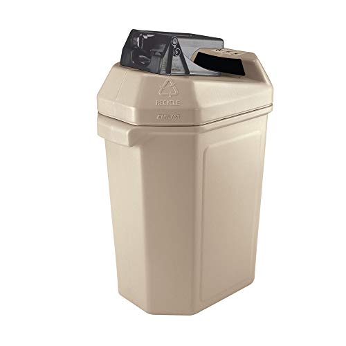 Commercial Zone 745102 CanPactor 30-Gallonen-Recyclingbehälter mit Dosenzerkleinerer